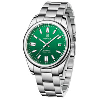 Montre mécanique automatique pour homme BENYAR 5185, bracelet en acier inoxydable de haute qualité, étanche, calendrier, fonctions lumineuses