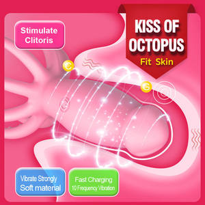 2022 रिमोट कंट्रोल मिनी ऑक्टोपस आकार dildo के थरथानेवाला 10 मोड बट प्लग उत्तेजक Clit निपल्स चूसने मालिश सेक्स खिलौना - Product Image 2