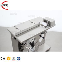 Applicateur d'étiquettes d'angle semi-automatique HZPK pour boîtes en carton, avec application manuelle d'étiquettes de sécurité autocollantes