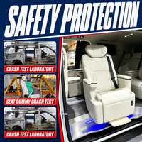 Siège universel Tengyun S5B en cuir PU, programmable, pivotant et électrique pour Alphard/Sprinter Van, adapté aux utilisateurs handicapés