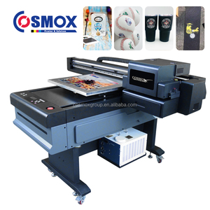 Người bán hàng tốt nhất kỹ thuật số máy in UV 6090 phẳng máy in UV 3 đầu in đa-ứng dụng nhãn giấy PVC - Product Image 2