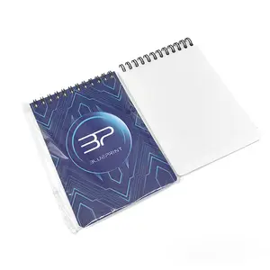 L'école spirale reliure pierre papier livre impression infirmière effaçable à sec bloc-notes extérieur étanche A6 pierre papier cahier avec couverture PP