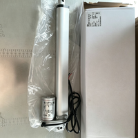 Vérin Électrique à Poussoir 12V 24V 2000N, Vitesse 8mm/s, pour Maison Intelligente, Cylindre Motorisé, Lève-charge DC Haute Puissance