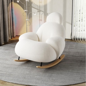 Sillón Reclinable Individual, Silla Mecedora, Muebles de Sala de Estar, Sillón con Brazos, Silla de Descanso, Sillón Moderno para Sala de Estar - Product Image 2