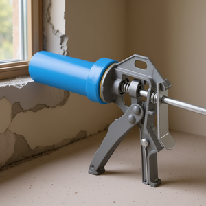 Pistola de Silicona Super Reforzada Fervi de 300 ml, Herramienta Profesional para Aplicación de Sellador - Product Image 3