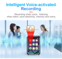 Enregistreur vocal USB Type C, appareil d'enregistrement audio WAV, longue durée de vie de la batterie, capacité de 4 Go, BOENKAI U878