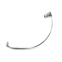 Coudière USB 2.0 personnalisée à 90 degrés, mâle A vers 90 degrés °   Câble plat FPC mâle de type C, câble ruban flexible à angle droit et profil bas