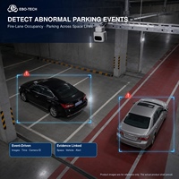 Sistema de Guía de Estacionamiento Inteligente EBO-TECH GEN 2 con Cámara Activada por Eventos y Reconocimiento Local de VLM, Garantía de 2 Años para Estacionamientos