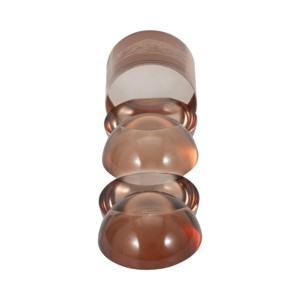 Scultura di cristallo a sfere impilate, oggetto decorativo in vetro per la casa, l'ufficio, il bagno, il soggiorno. - Product Image 6
