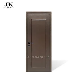 JHK-U011ไม้แผงประตูการออกแบบเส้นใยพลาสติก UPVC ประตู