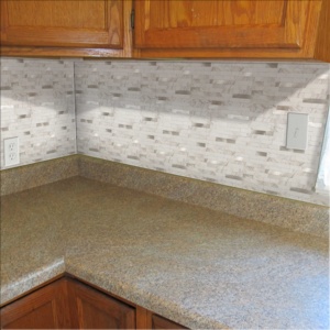 Striscia Backsplash mosaico in alluminio Peel e bastone mattonelle per pareti <span class=keywords><strong>cucina</strong></span> - Product Image 4
