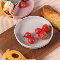 Ensemble d'assiettes et de bols en silicone sans BPA pour bébés et tout-petits 2026 avec ventouse pour l'alimentation des bébés