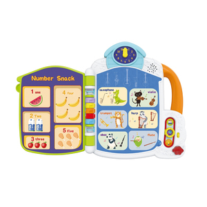 Máquina de Lectura con Sonido <span class=keywords><strong>para</strong></span> Preescolares, Libro Sensorial <span class=keywords><strong>para</strong></span> Niños Pequeños, Materiales Educativos <span class=keywords><strong>para</strong></span> la Primera Infancia, Libro de Aprendizaje de 8-10 Páginas <span class=keywords><strong>para</strong></span> Bebés - Product Image 1