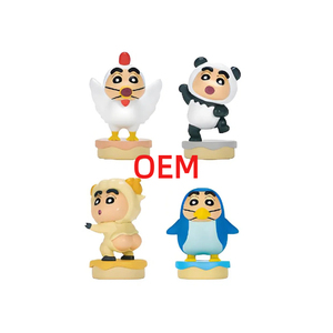 ดินสอสีชินจังชุดกล่องปริศนารูปสัตว์ทำจากพีวีซีน่ารักสำหรับเป็นของขวัญหุ่นจำลองทำจากพีวีซีคุณภาพดี - Product Image 5