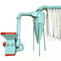 Broyeur à marteaux industriel 22KW modèle 500 pour déchets de meubles et rafles de maïs
