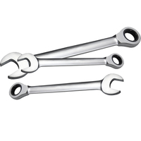 Llave de Trinquete Combinada Bidireccional de 10 mm, Grado Industrial, Acero al Cromo Vanadio, Métrica, OEM, Herramienta de Reparación de Carrocería