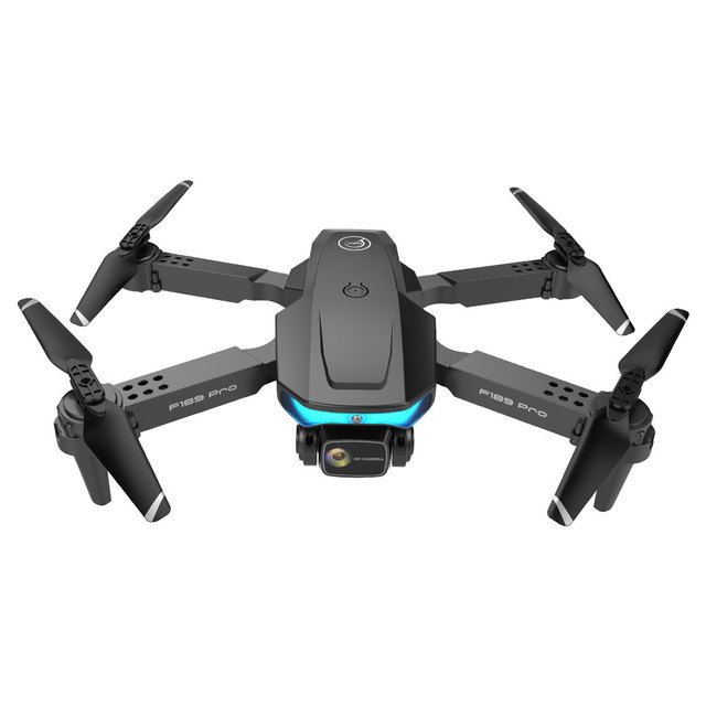 F189 Drone Folding Four Axis Optical Flow Obstacle Avoidance 4K Dual Camera Aerial Camera RC Aircraft for Racing Drone Kit