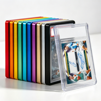 Étui magnétique en métal de 7 pouces avec fermeture à clip pour cartes gradées, protection UV intégrale à 100 %, sans logo (compatible BGS)