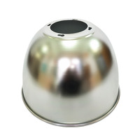 Réflecteur en aluminium LED extérieur de 16 pouces (420 mm de diamètre, 260 mm de hauteur) à 45 et 60 degrés, 500 W, pour éclairage industriel haute baie