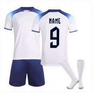 เสื้อฟุตบอลอเมริกันสไตล์เรโทร ผ้าโพลีเอสเตอร์ 100% ระบายอากาศได้ดี น้ำหนักเบา สกรีนชื่อทีมได้ ราคาถูก คอวี แขนสั้น - Product Image 1