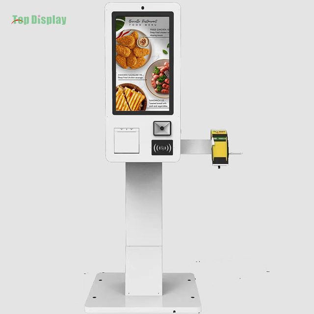 27"32" Self-Service Kiosk for Fast Food Cafes and Restaurants