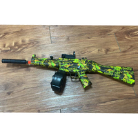 Pistolet jouet électrique MP5 Splatter Blaster, chargeur à tambour haute capacité, Splatter Safely Blaster Mp5k Gun pour jeu de tir