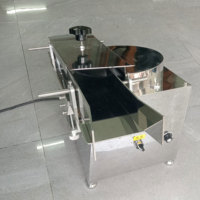 Petite machine à découper les hamburgers, trancheuse électrique pour pains à hot-dogs et hamburgers, machine à découper le pain