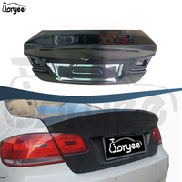 Joryee CS Style Carbon Fiber Boot Rear Trunk Body Kit Suku Cadang Mobil untuk BMW 3 Serie F30 340I F35 2006-2013 2007 2008 Aksesori Tuning