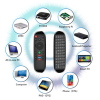 Nuevo Mouse Inalámbrico Inteligente M6 2021, Mini Control Remoto con Giroscopio 2.4G y Receptor USB para Android TV BOX
