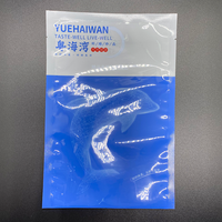 Sacs d'emballage sous vide en nylon pour fruits de mer frais, qualité alimentaire, congelés, scellés sur 3 côtés, sacs Mylar PA avec impression en héliogravure pour poisson, aliments pour animaux, lait