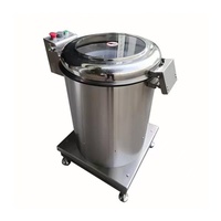 Nieuwe SUYUAN Automatische 220V RVS Centrifugaal Droger voor Wortelgroenten Ontwateringsmachine voor Thuis, Hotels en Restaurants