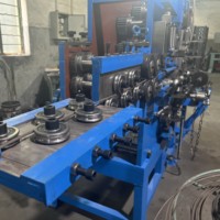 Machine automatique de fabrication de chaînes en fil d'acier G30 10-16 mm avec moteur à engrenages à roulement 7,5 kW à haut rendement
