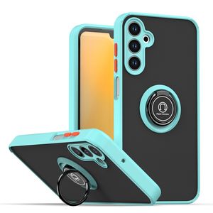 Funda mate magnética para montaje en coche para <span class=keywords><strong>Samsung</strong></span> <span class=keywords><strong>Galaxy</strong></span> <span class=keywords><strong>Xcover</strong></span> 7 <span class=keywords><strong>6</strong></span> <span class=keywords><strong>Pro</strong></span> A36 5G A56 M55 A06 A16 A26 soporte para anillo de dedo TPU PC cubierta - Product Image 1