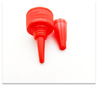 Vis de verrouillage supérieure torsadée en plastique longue buse 18mm 20mm 24mm 28mm couvercle à bec extensible capuchon en plastique