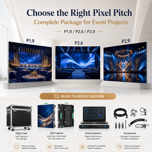 Pantalla P3.91 Módulo Panel LED <span class=keywords><strong>Publicidad</strong></span> Video Wall Evento Escenario Exterior Interior Led Display Novastar SDK Video Wall Curved P3 - Product Image 4