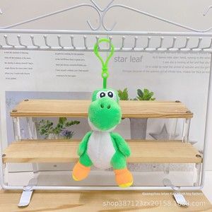 Porte-clés pendentif en peluche champignon de 4 pouces, motif <span class=keywords><strong>dessin</strong></span> <span class=keywords><strong>animé</strong></span>, avec rembourrage en coton PP, vente en gros - Product Image 3