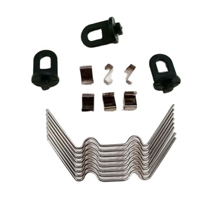 Pinces à glaçage en acier inoxydable, raccords à fil W pour serre en Aluminium, pinces à fixation solide - Product Image 1