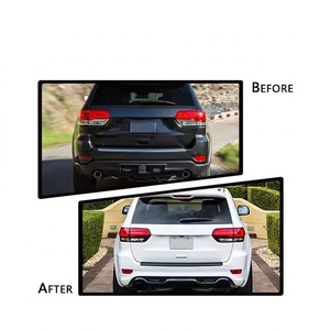 Kits de Parachoques Delanteros y Traseros, Difusor de Capó para Jeep Grand Cherokee 2013-2021, Actualización Facelift, Estilo SRT, Kits de Conversión de Carrocería - Product Image 6