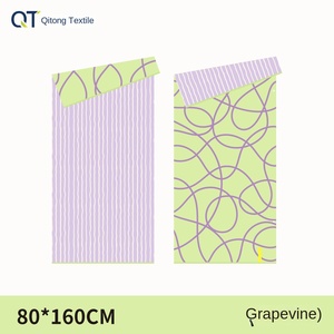 Toalla de Baño de Microfibra de Secado Rápido, Toalla Deportiva de Terciopelo de Doble Cara, Absorbente, Portátil, Toalla de Playa, Material Grueso, Diseño de Ondas - Product Image 6