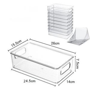 Organisateur d'animal familier en plastique réutilisable de haute qualité pour le stockage de réfrigérateur de cuisine - Product Image 5