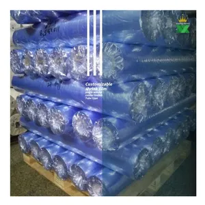 Kunden spezifische Ningbo Clear PVC-Kunststoff-Schrumpf folien beutel zum Verpacken von transparenten Schrumpf folien
