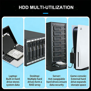 Disco Duro Interno para Purple 6TB HDD <span class=keywords><strong>WD60PURX</strong></span> 3.5" 5400RPM 64MB SATA 6Gb/s para CCTV DVR NVR Sistema de Vigilancia Video - Product Image 3