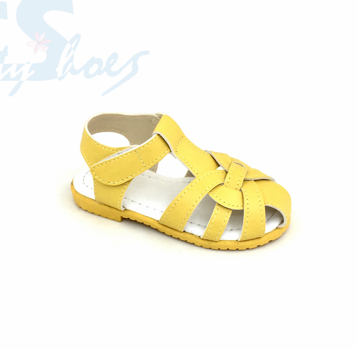 Оптовая продажа, детская обувь, удобные красивые детские сандалии с закрытым носком, новейшая детская обувь