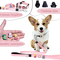 Accessoires pour animaux de compagnie en PVC, accessoires imperméables pour chiens, breloques amovibles faciles à installer pour colliers et laisses, usage quotidien