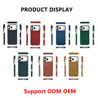Étui magnétique en fibre d'aramide en gros pour iPhone 17 Pro Max, antidérapant, dissipation thermique, anti-traces de doigts, coque fine OEM ODM