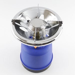 Réchaud à <span class=keywords><strong>gaz</strong></span> portable à une brûleur en fonte pour la cuisson en extérieur avec cartouche de <span class=keywords><strong>butane</strong></span> pour le <span class=keywords><strong>camping</strong></span> en voiture - Product Image 4