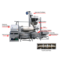 Presse à huile hydraulique automatique Quanfeng pour noyaux de palme et arachides, en acier inoxydable, pour pressage à froid et à chaud