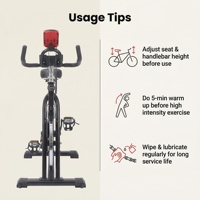 Vélo d'exercice d'intérieur robuste pour usage en salle de sport, vélos de spinning professionnels verticaux