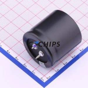 ตัวเก็บประจุแบบอิเล็กโทรไลต์อะลูมิเนียมแบบ Snap-in รุ่น 2WLGWA391M6R35B ชนิด Through hole (THT) ขนาด D35xL35 มม. 390uF 20% 450V 35 มม. - Product Image 2