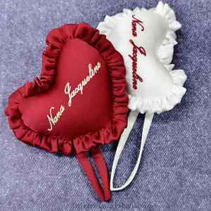 Badges brodés en coton personnalisés par le fabricant, logo personnalisé en coton brodé pour vêtements - Product Image 3